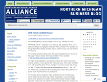 Tablet Screenshot of nmichiganbusiness.com